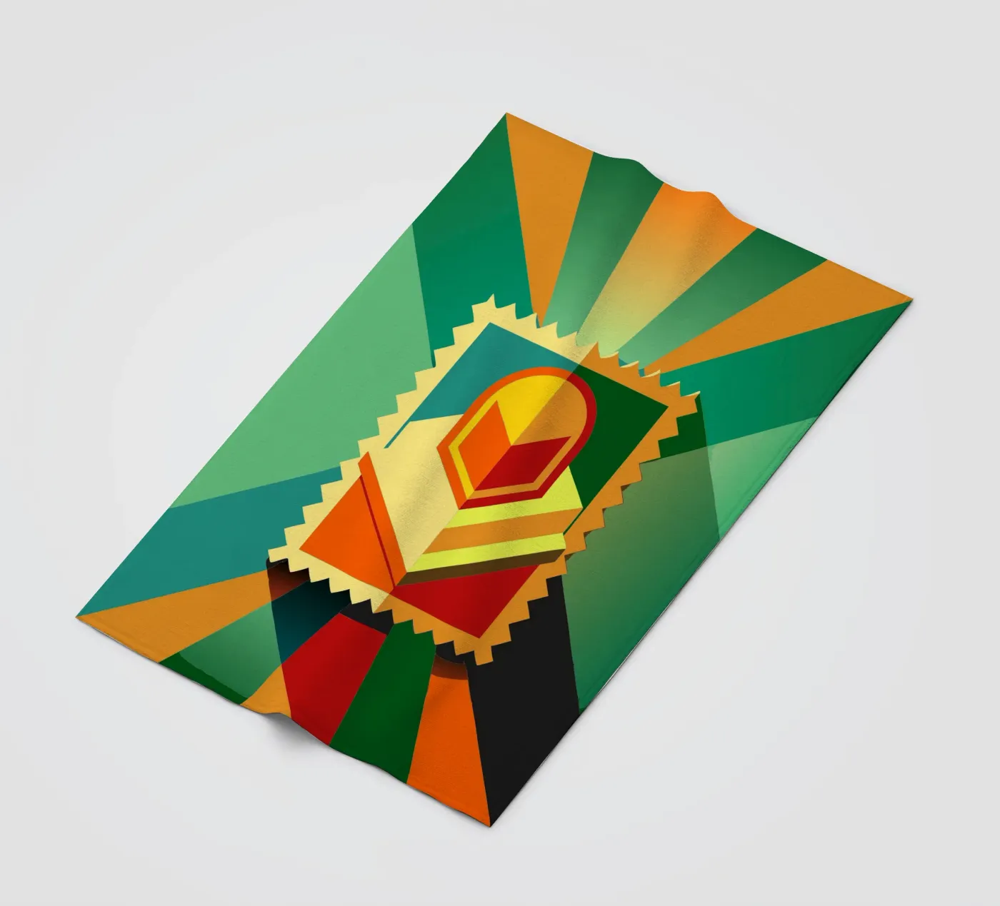 stamps vector plaid polaire de Elfath