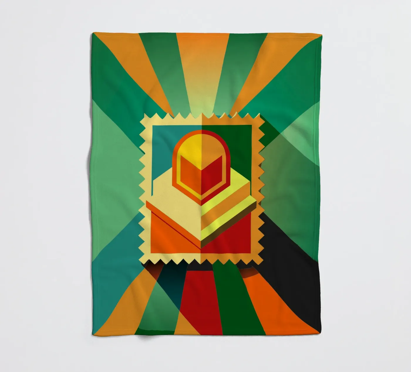 stamps vector plaid polaire de Elfath