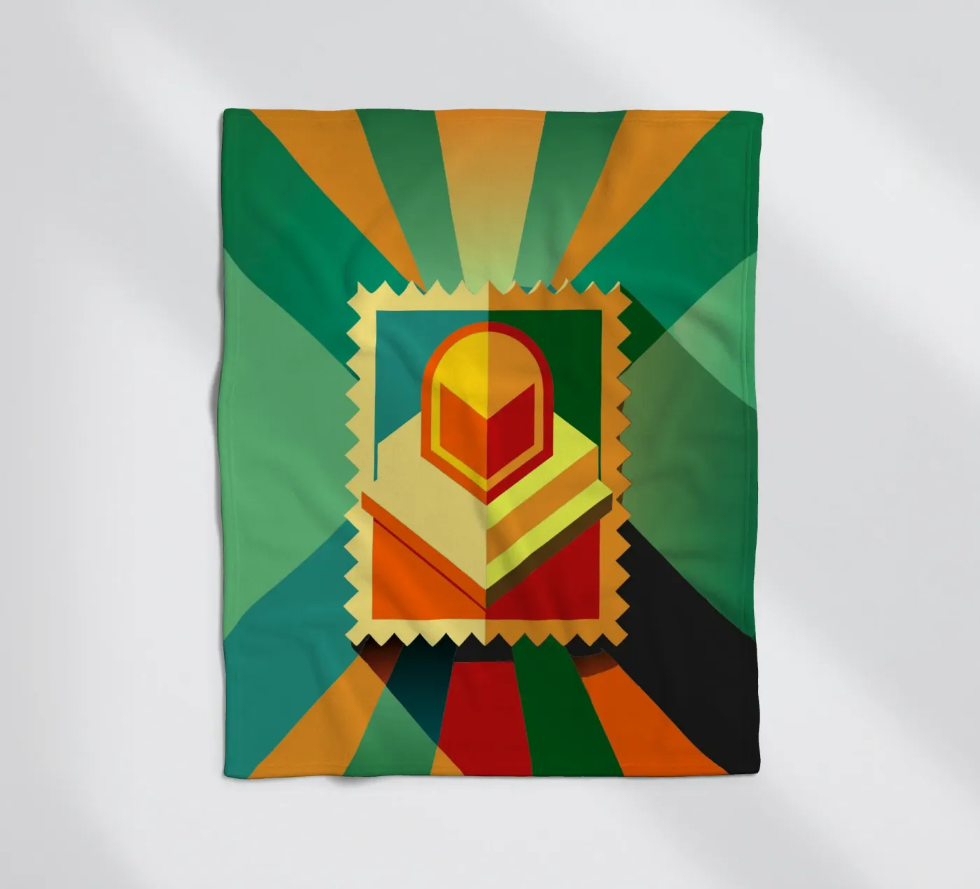 stamps vector plaid polaire de Elfath