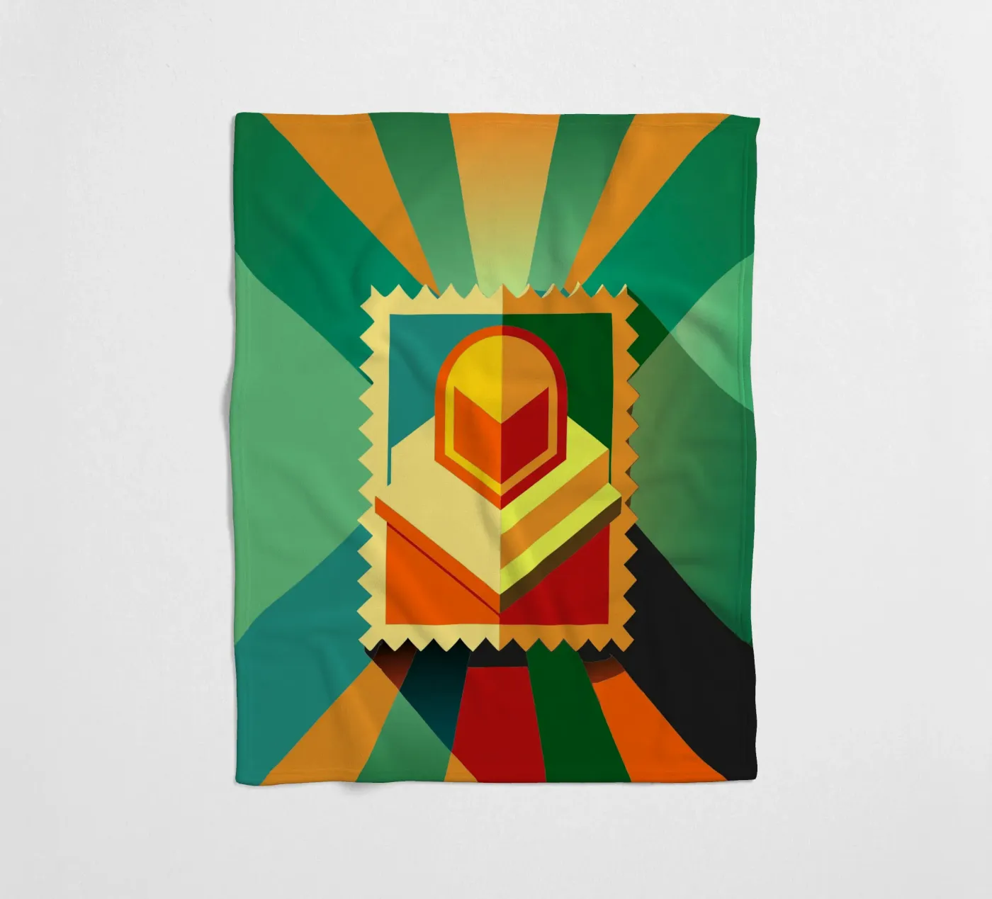 stamps vector plaid polaire de Elfath