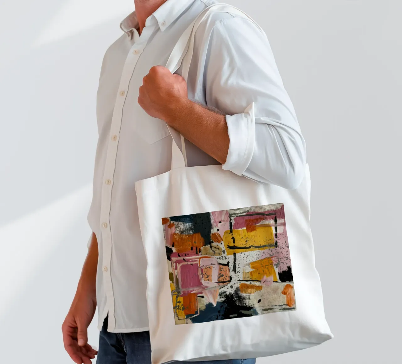 Collisione di colori urbani borsa in juta da Dream Spectrum