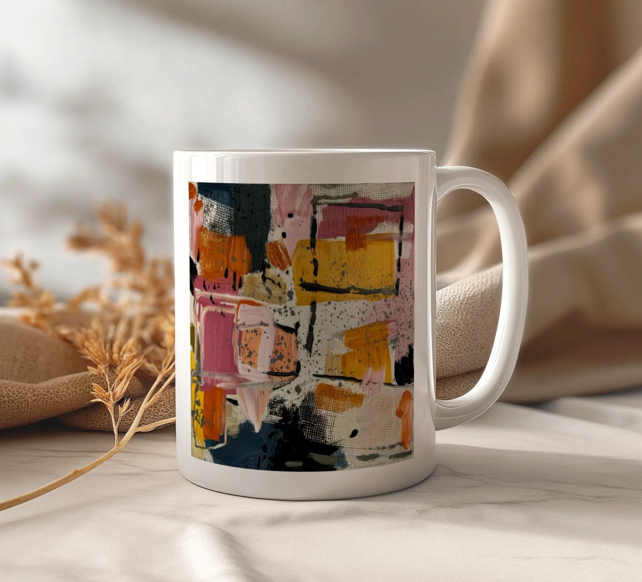 Collisione di colori urbani tazza in ceramica da Dream Spectrum