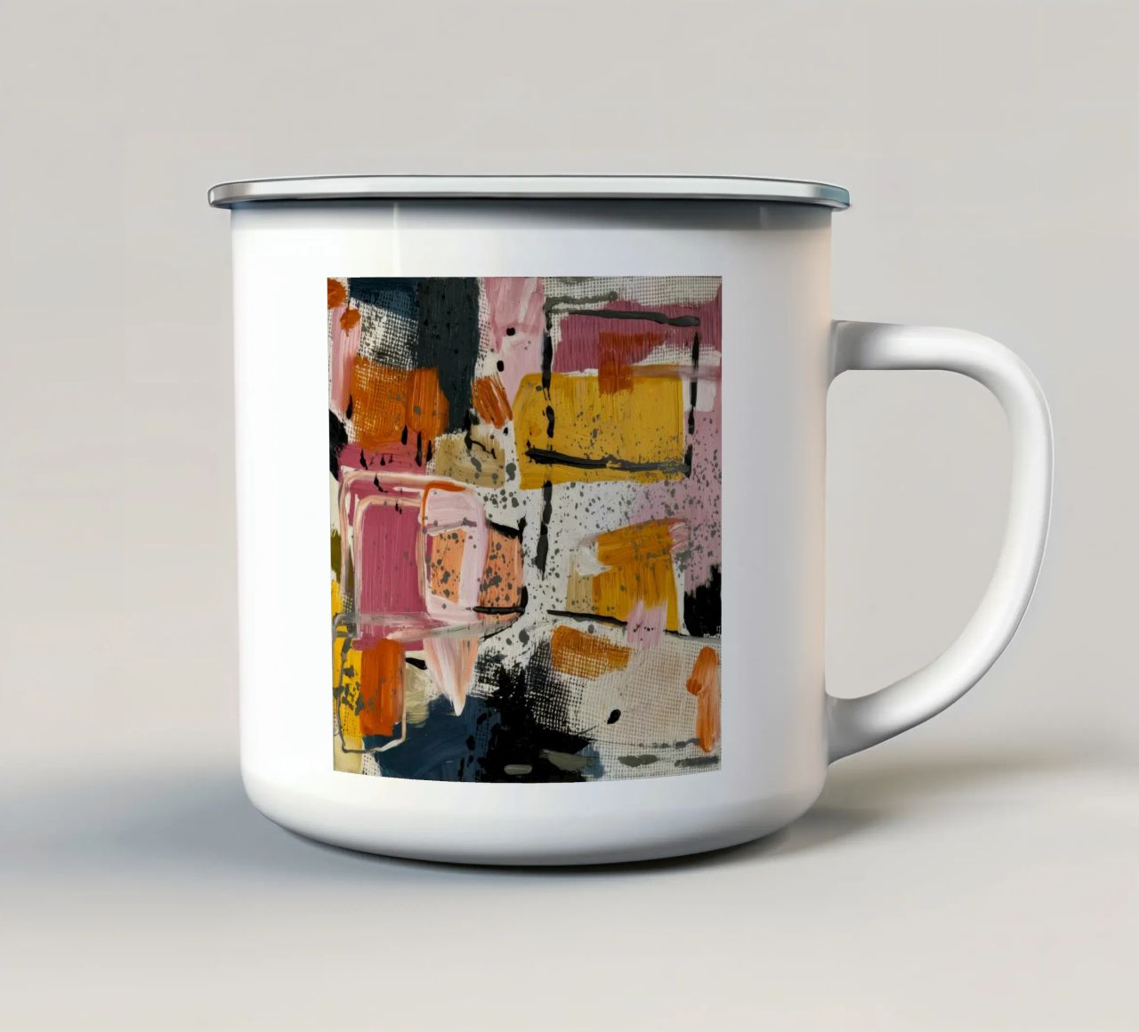 Collisione di colori urbani tazza in smalto da Dream Spectrum