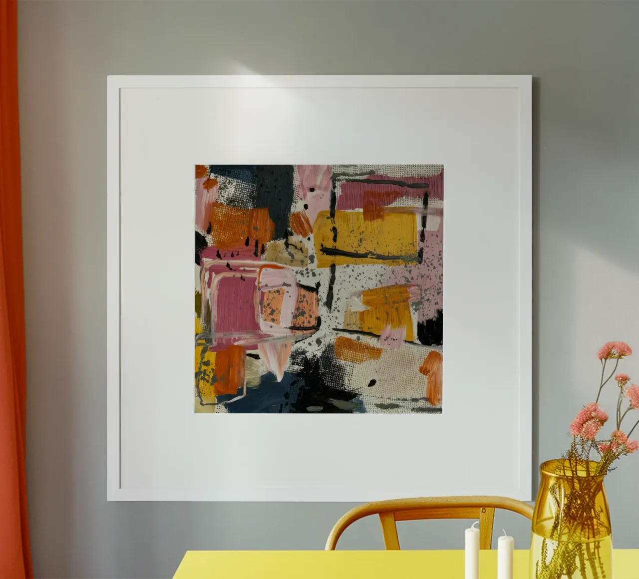 Collisione di colori urbani poster da Dream Spectrum