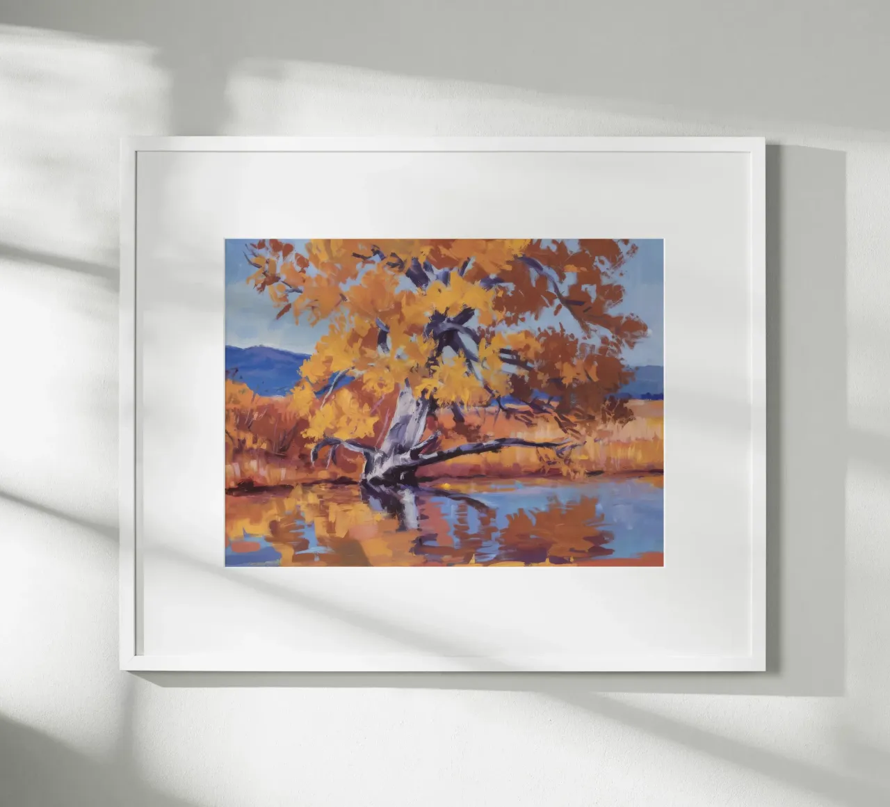 Riflesso del fiume d'oro carta hahnemühle da Celestial Harmony