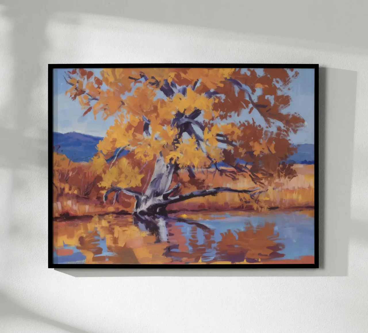 Riflesso del fiume d'oro carta hahnemühle da Celestial Harmony