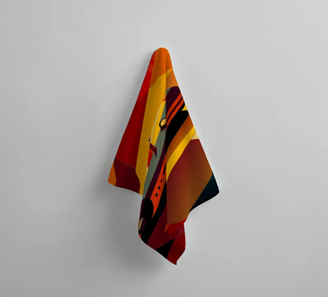 U-Boot-Vektor Handtuch von Elfath