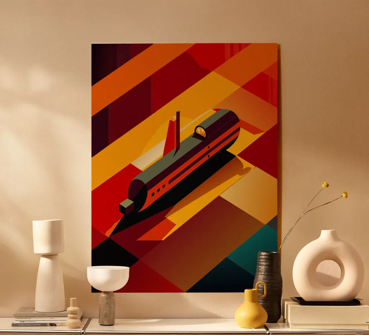 Vecteur sous-marin plexiglas de Elfath