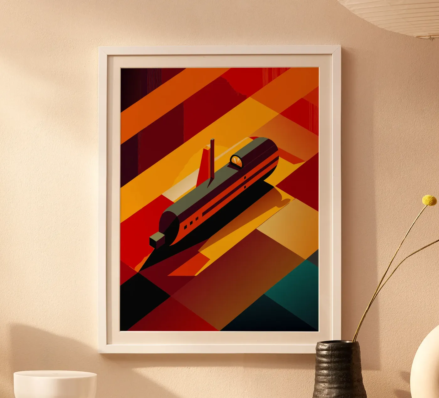 Submarine vector poster da Elfath