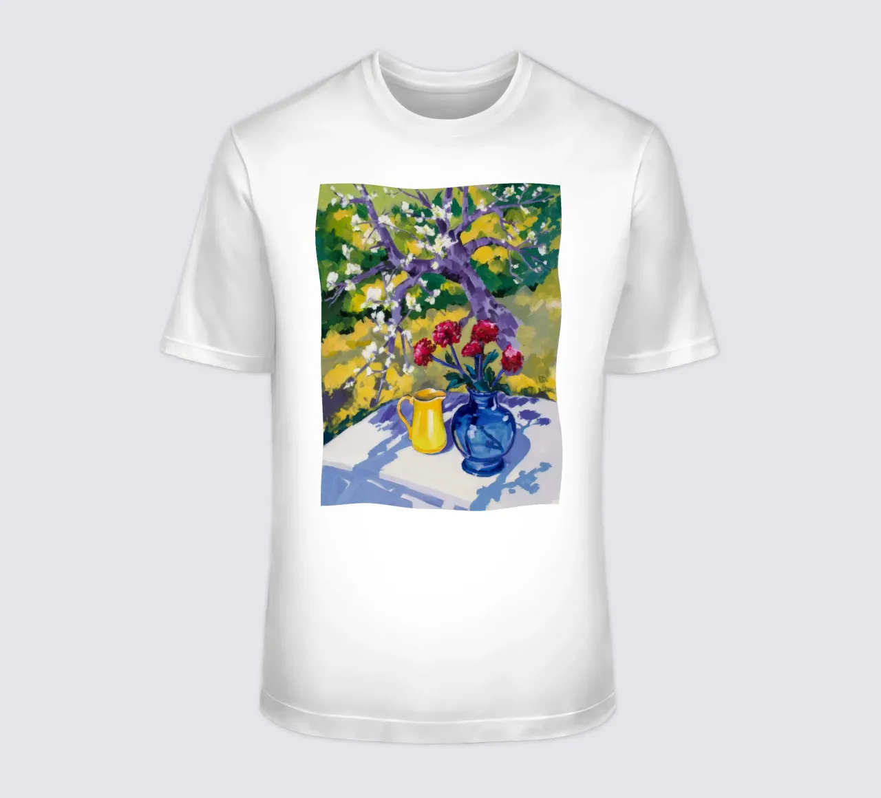 Azure Bloei Symfonie t-shirt van Radiance Landscape