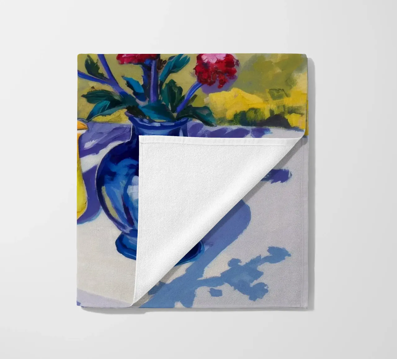 Azure Bloei Symfonie strandhanddoek van Radiance Landscape