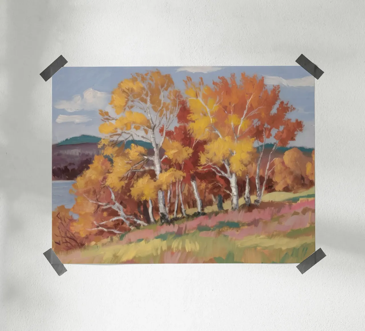 Amber Birch Serenity hahnemühle by Celestial Harmony