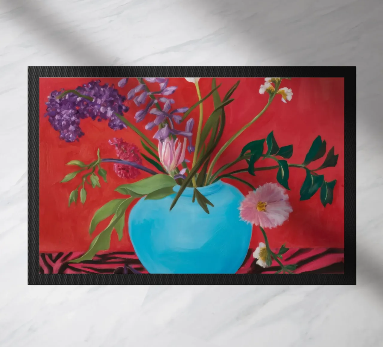 Azure Bloom Zebra zerbino da Opal Strokes