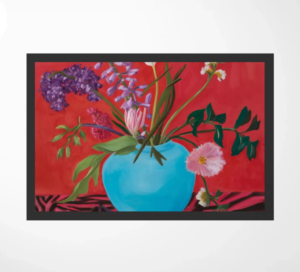 Azure Bloom Zebra zerbino da Opal Strokes