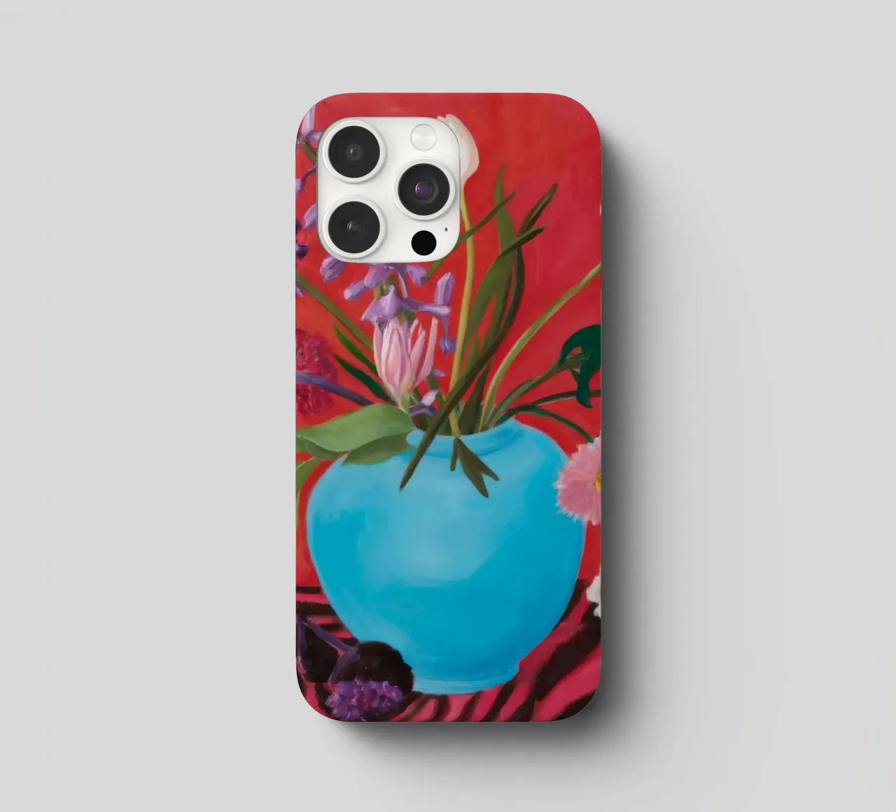 Azure Bloom Zebra cover iphone da Opal Strokes