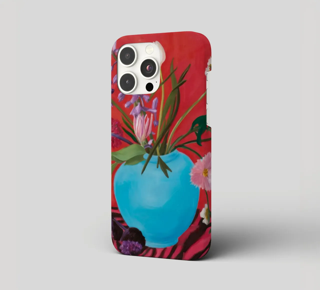 Azure Bloom Zebra cover iphone da Opal Strokes