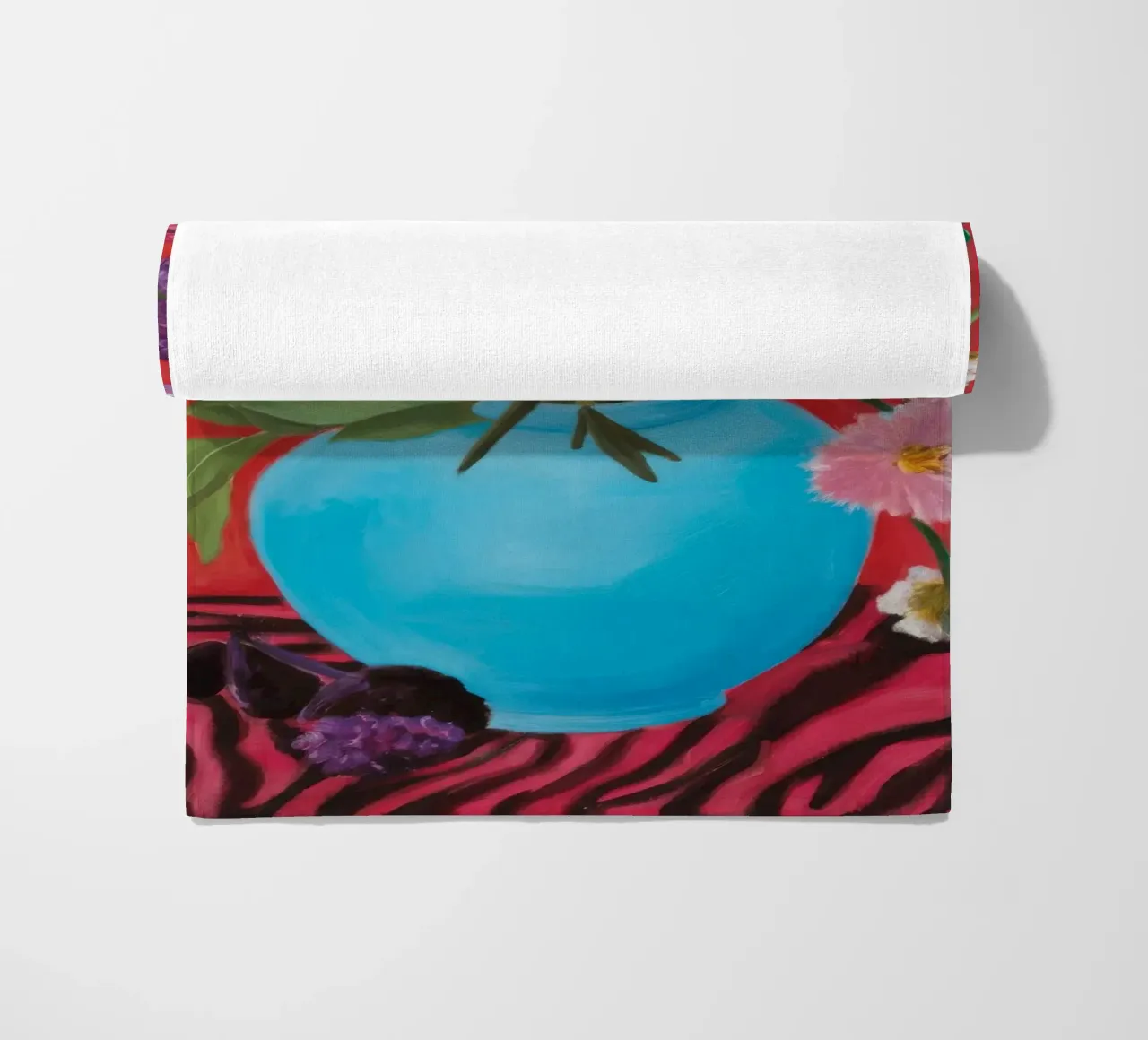 Azure Bloom Zebra telo mare da Opal Strokes