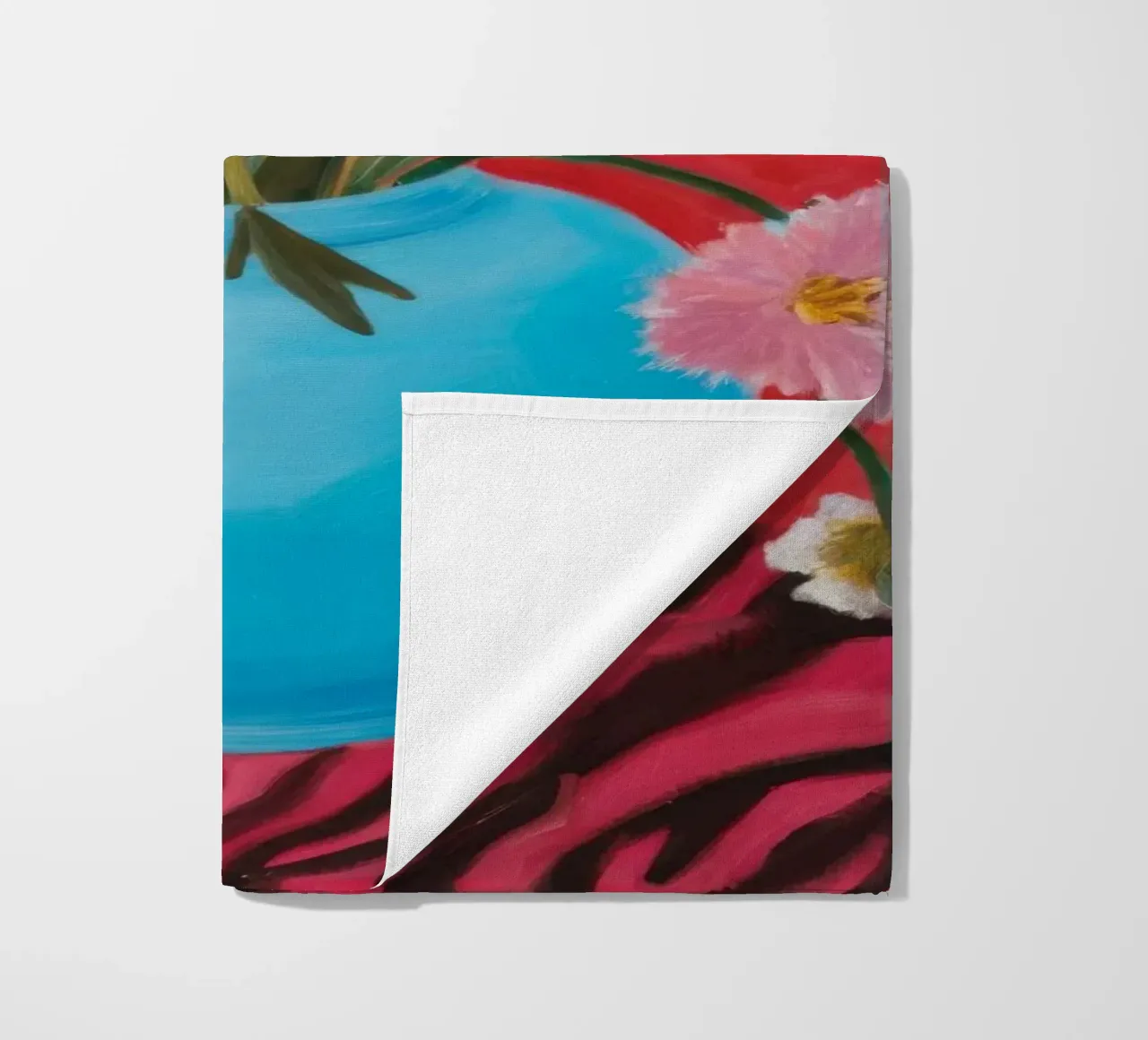 Azure Bloom Zebra telo mare da Opal Strokes