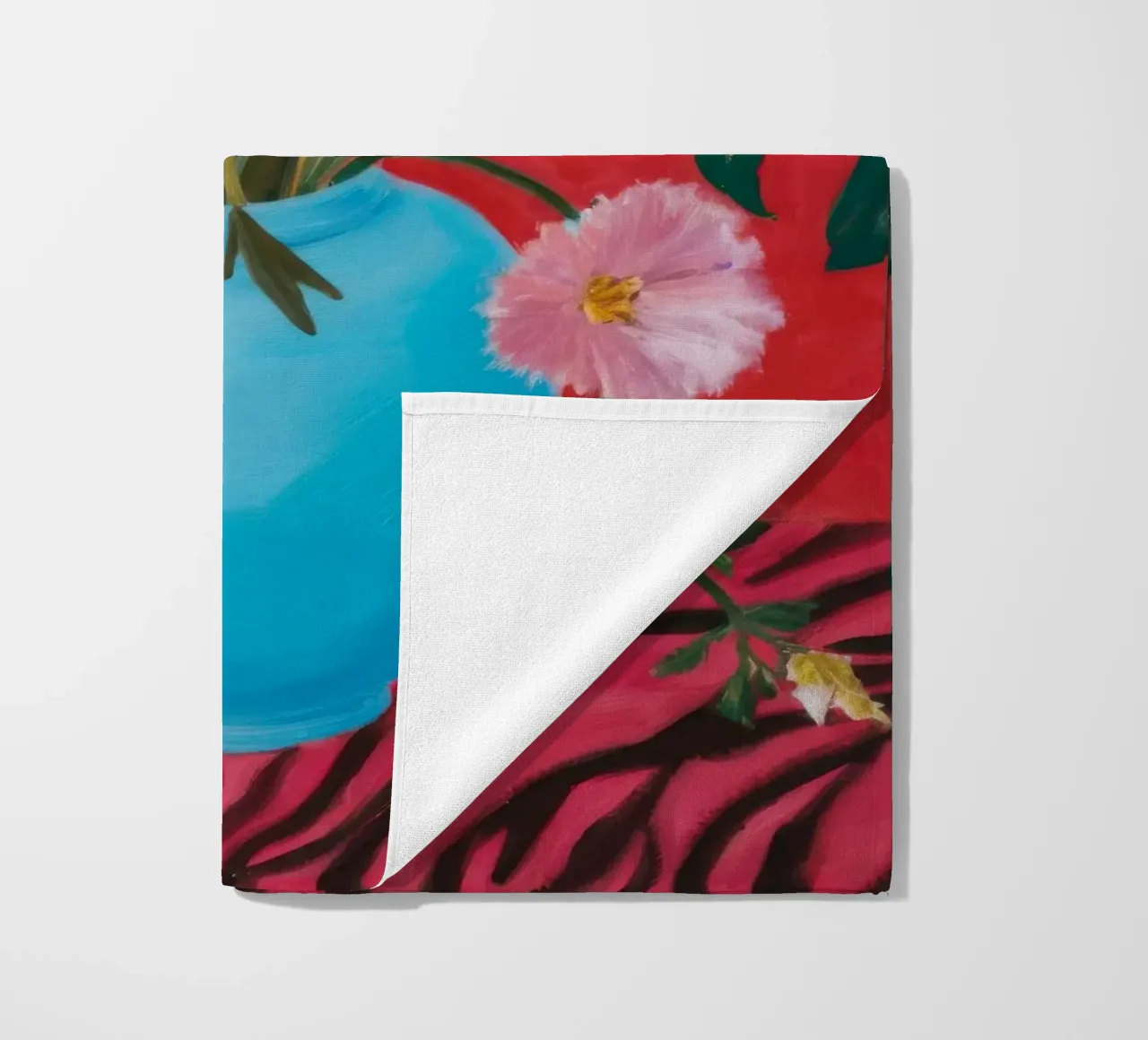 Azure Bloom Zebra telo mare da Opal Strokes