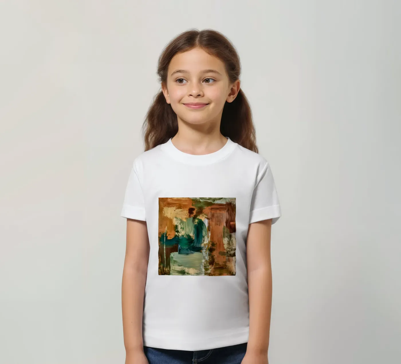 Emerald Aarde Structuur kinder t-shirt van Dream Spectrum