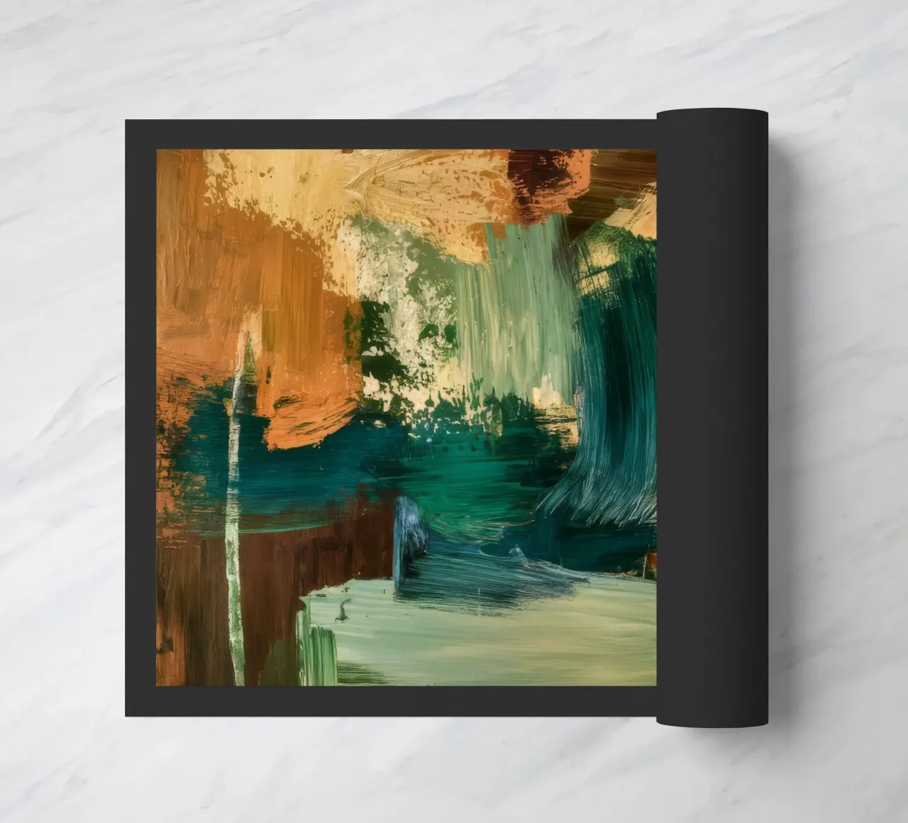 Emerald Earth Structure deurmat van Dream Spectrum