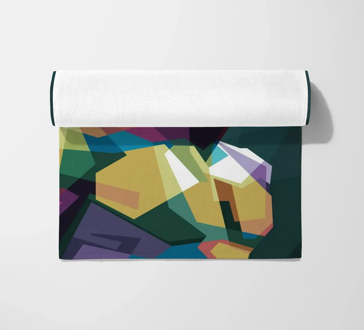 The Elephant beach towel by Alkahfsmart