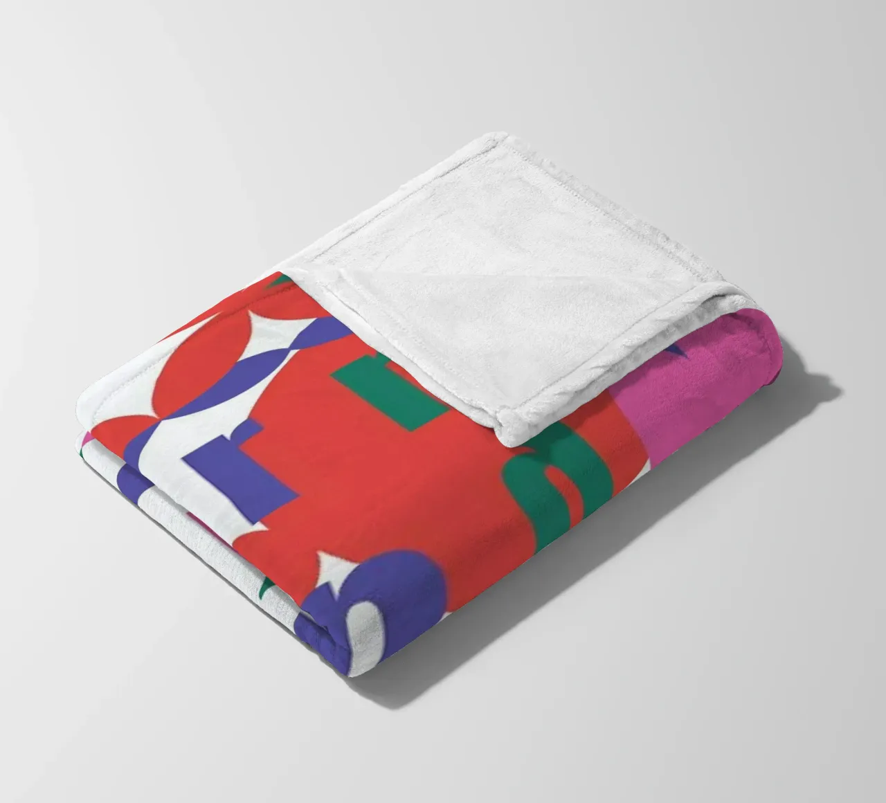 Merry And Bright Fleecedecke von Mariery Young