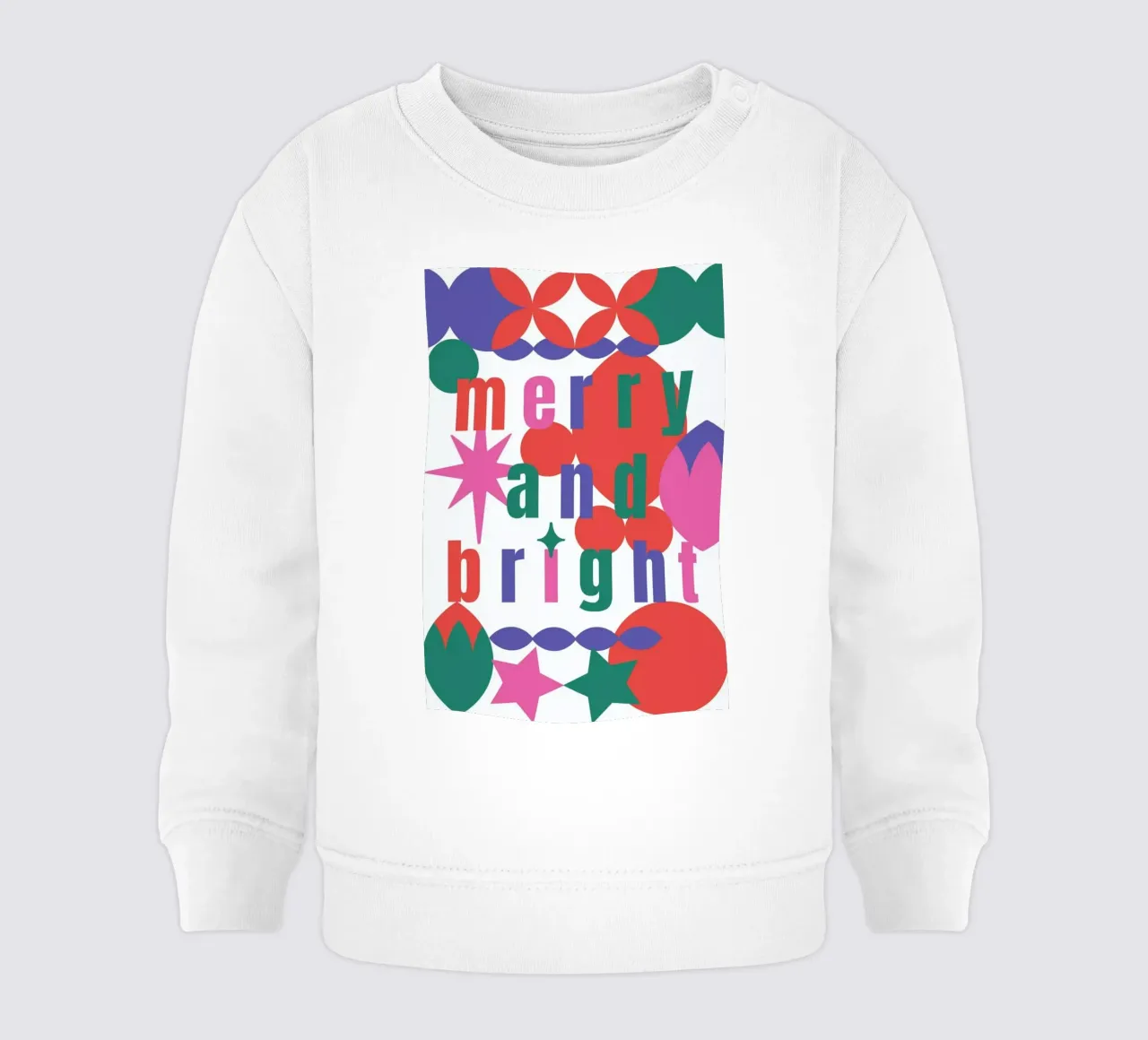 Merry And Bright felpa neonato da Mariery Young