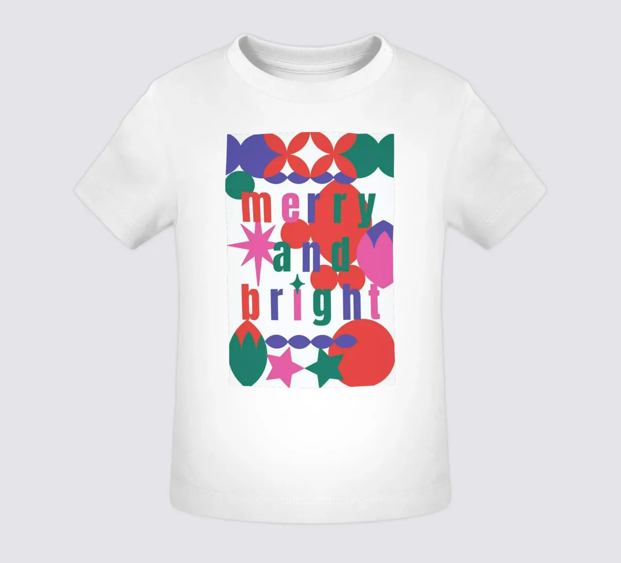 Merry And Bright maglietta neonato da Mariery Young
