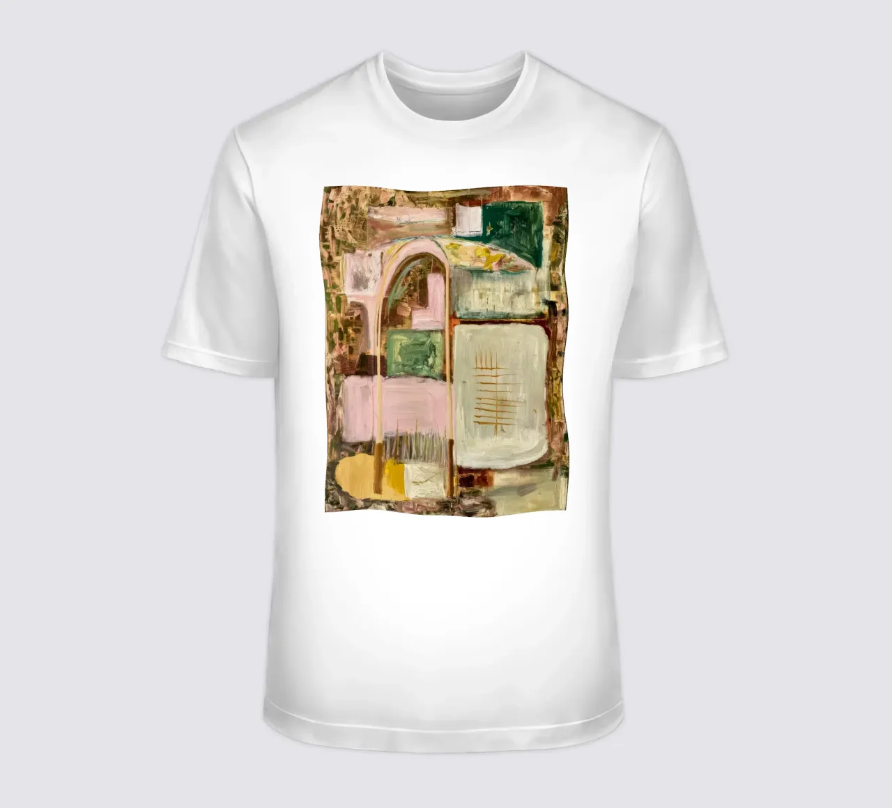 Pastellfarbenes Torbogenrelikt T-Shirt von Dream Spectrum