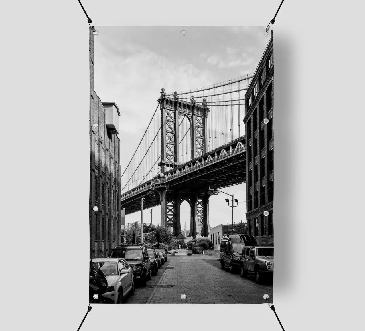 Manhattan Bridge Poster PVC Plane von Greatest Figure