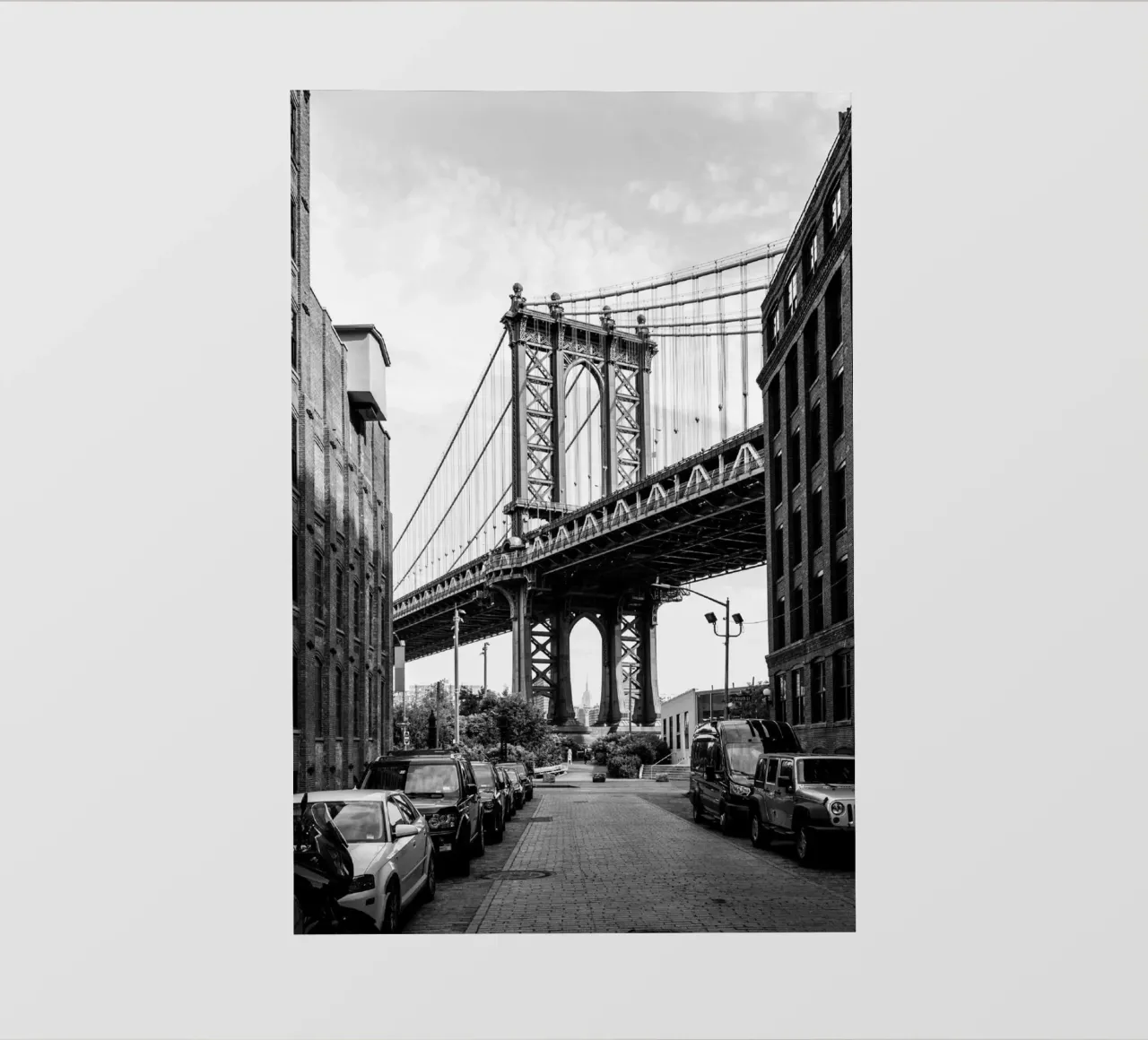 Manhattan Bridge Poster PVC Plane von Greatest Figure