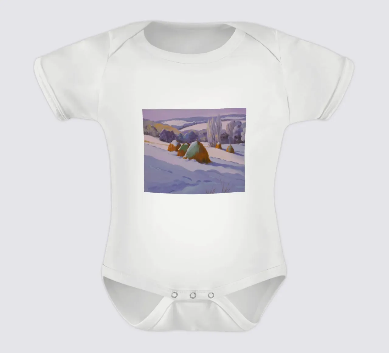 Duo de bottes de foin d'hiver body bébé de Celestial Harmony