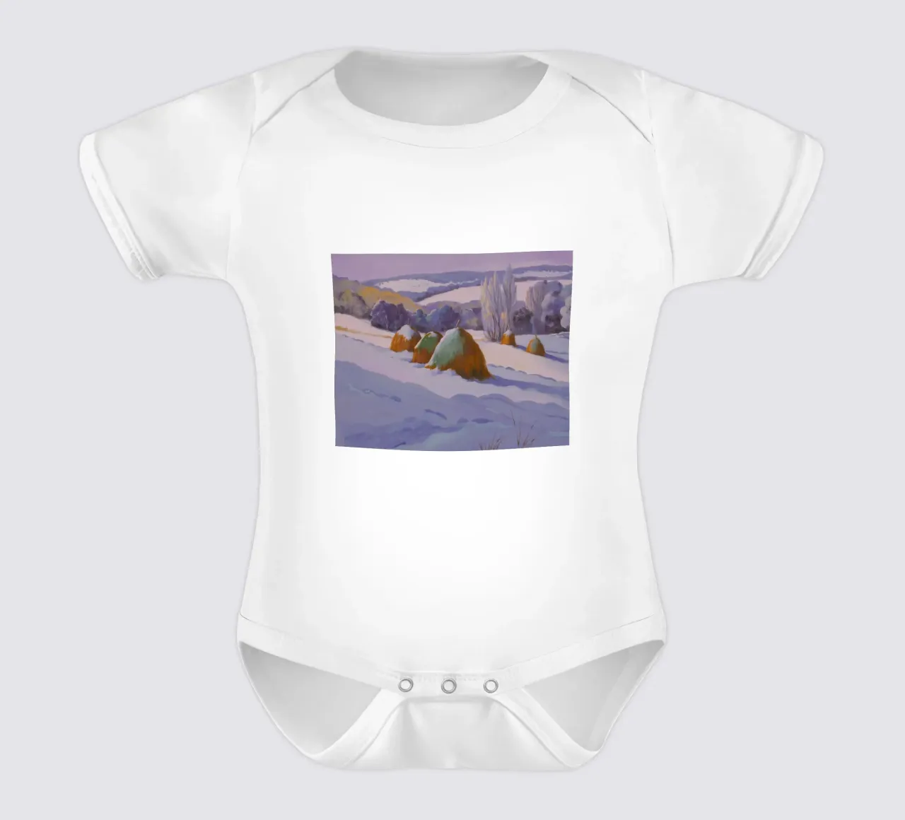 Duo de bottes de foin d'hiver body bébé de Celestial Harmony