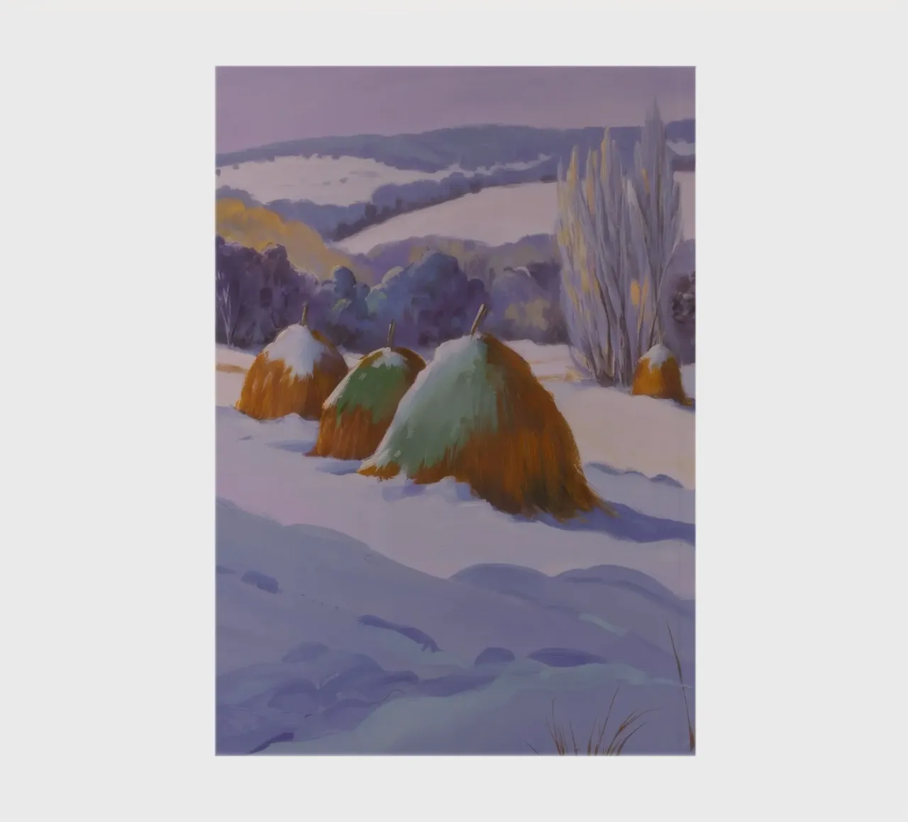 Winter Haystack Duo notebook by Celestial Harmony