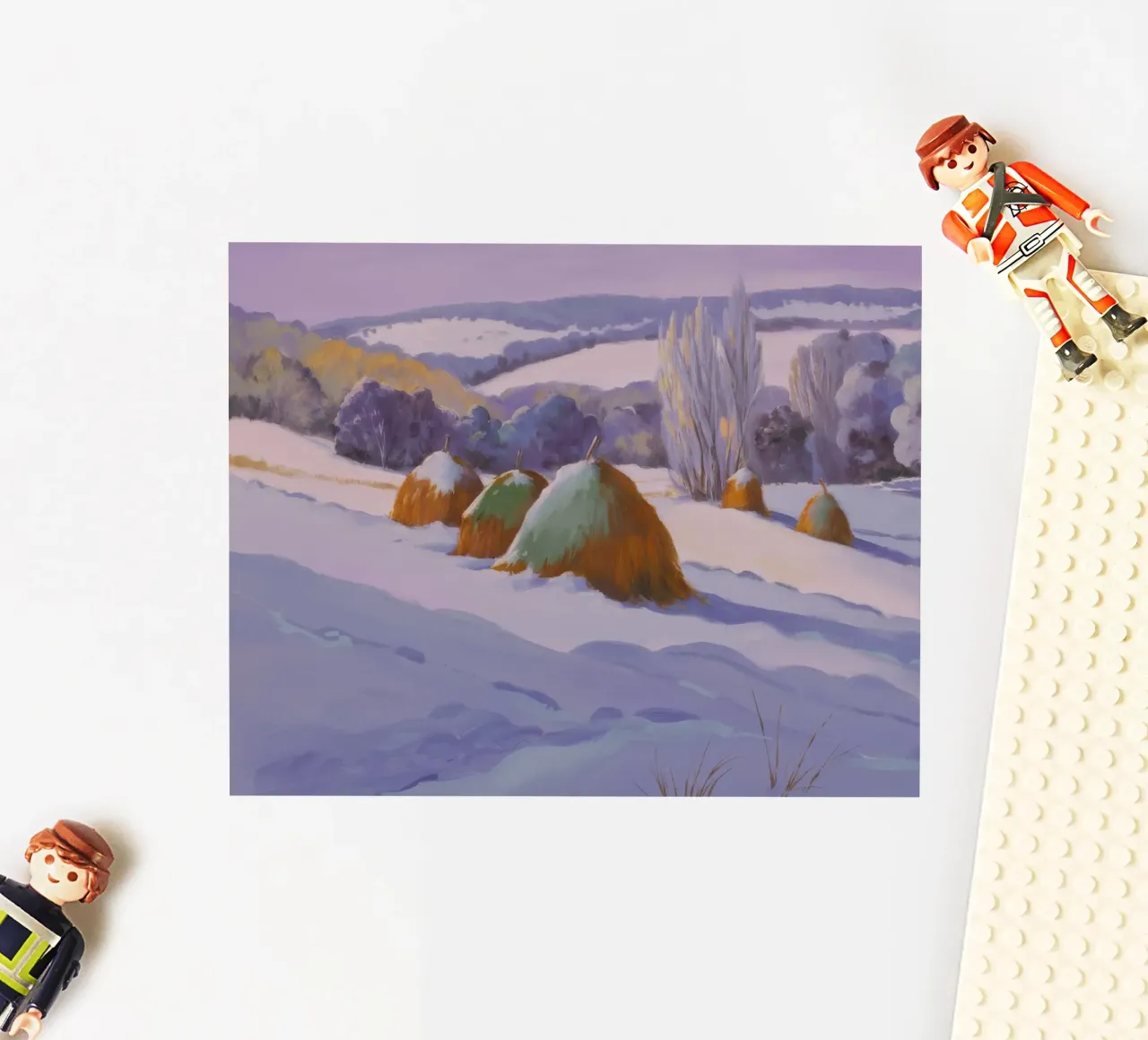 Winter Haystack Duo sticker by Celestial Harmony