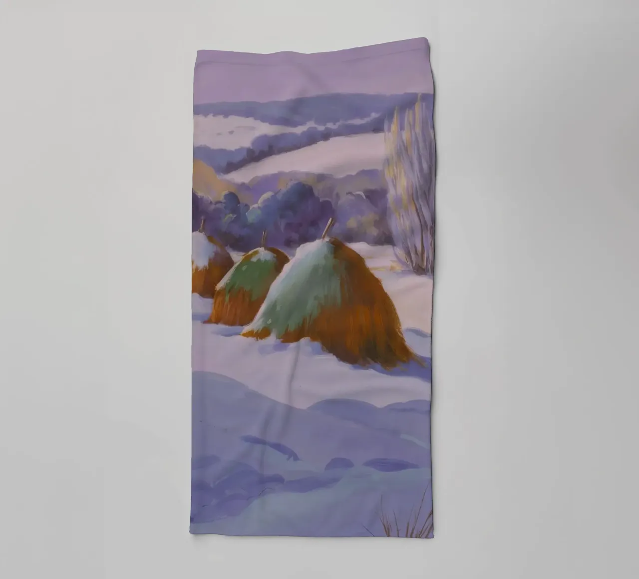Winter Haystack Duo towel by Celestial Harmony