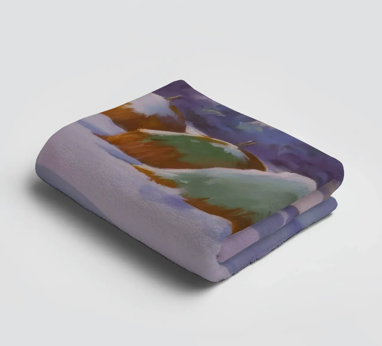 Winter Haystack Duo towel by Celestial Harmony