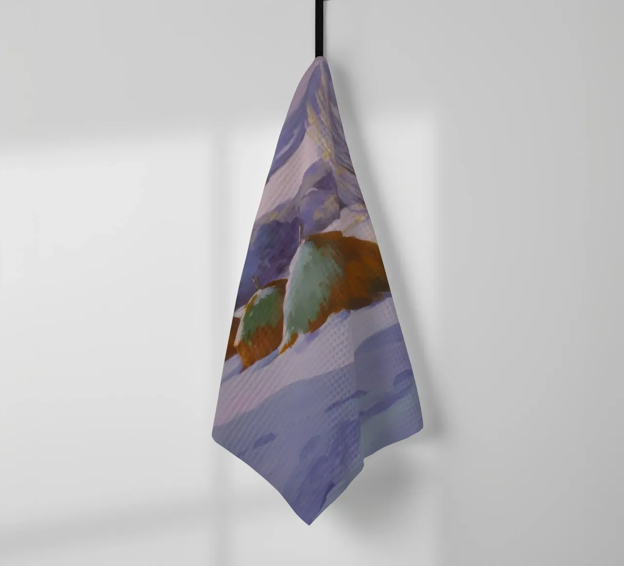 Duo de bottes de foin d'hiver torchon de Celestial Harmony