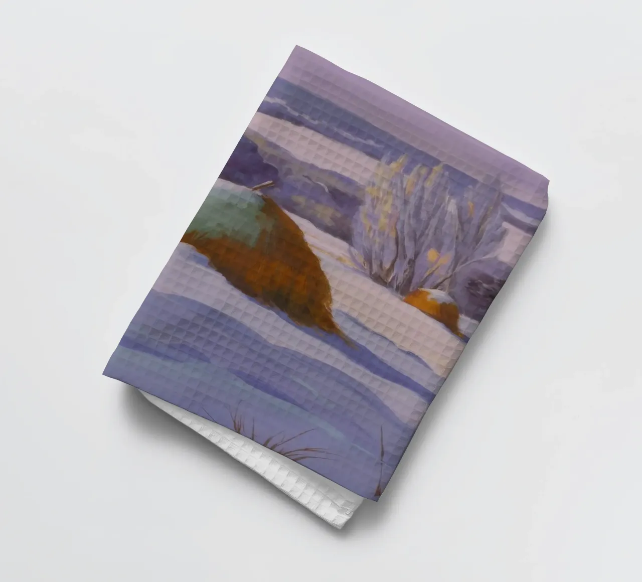 Duo de bottes de foin d'hiver torchon de Celestial Harmony