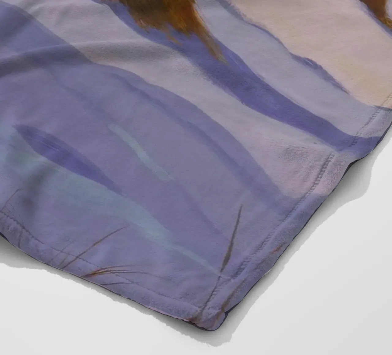 Winter Haystack Duo fleece blanket by Celestial Harmony