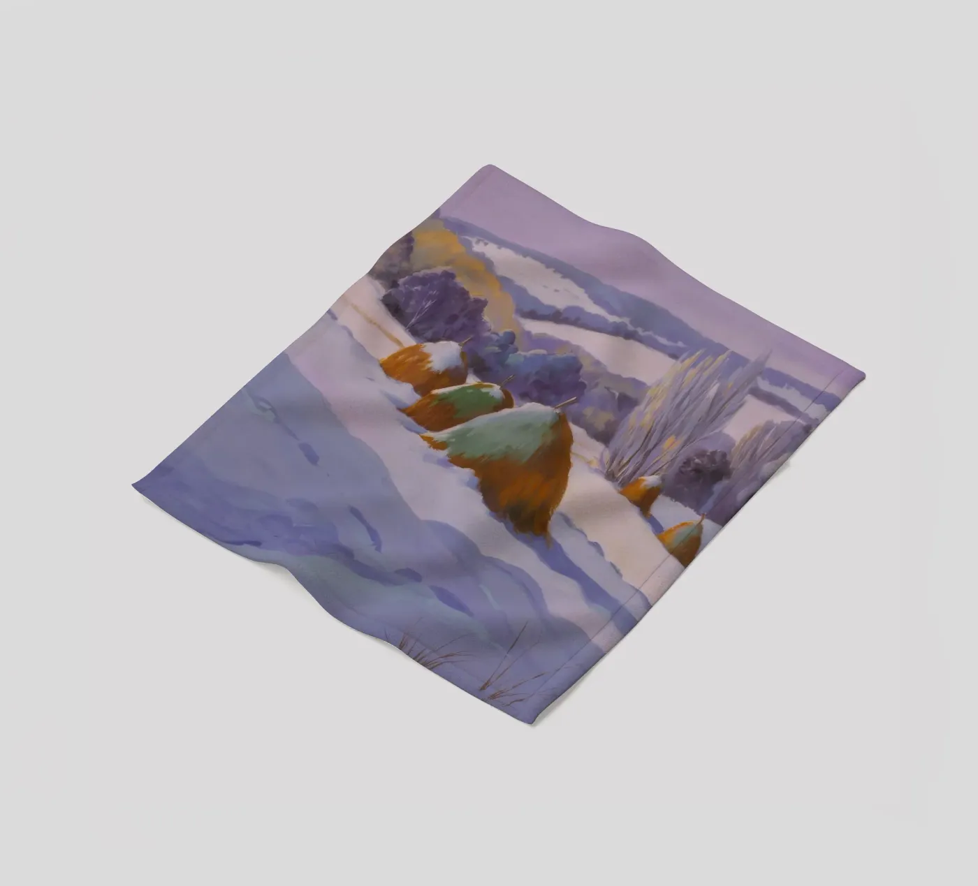 Duo di pagliai invernali coperta in pile da Celestial Harmony