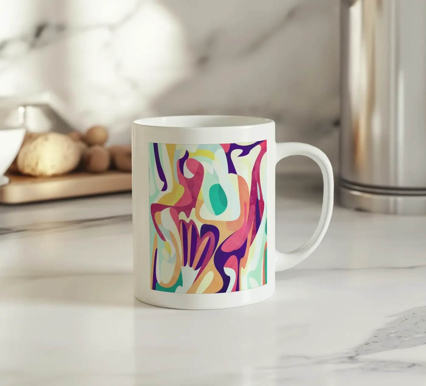 Adison ceramic mug by Abstract Joy
