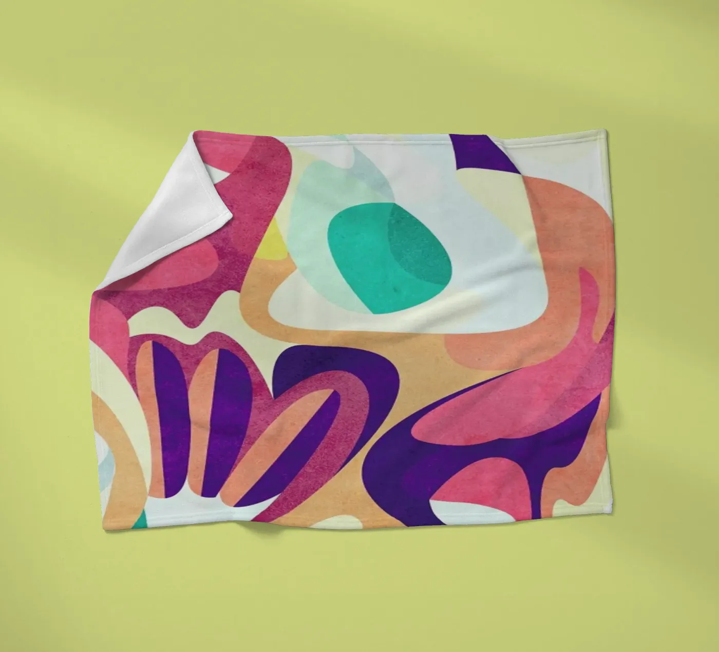 Adison Fleecedecke von Abstract Joy