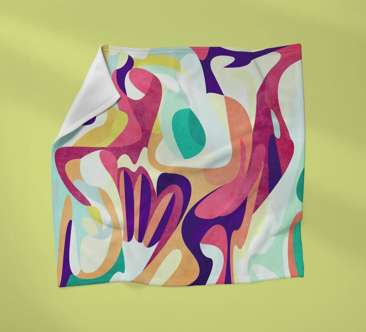 Adison fleecedeken van Abstract 888