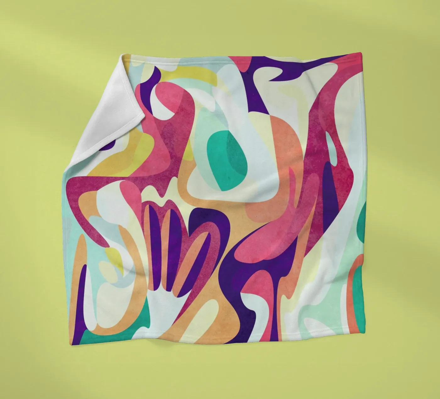 Adison Fleecedecke von Abstract Joy