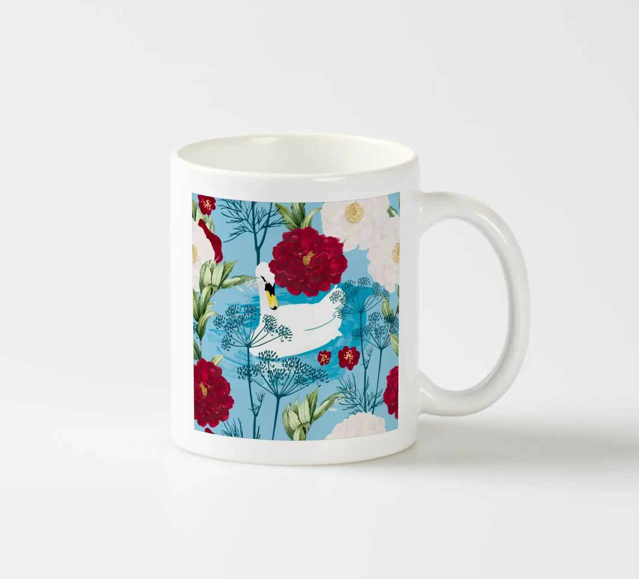 Stagno dei cigni tazza in ceramica da 83oranges