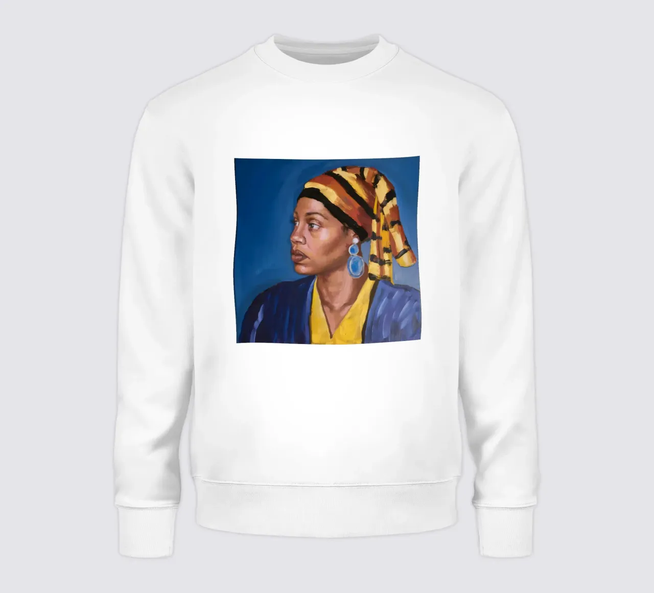 Mirada Regia Azur sudadera de Opal Strokes