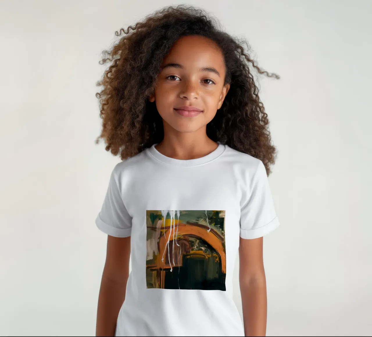 Sunset Curve Horizon kids t-shirt by Dream Spectrum