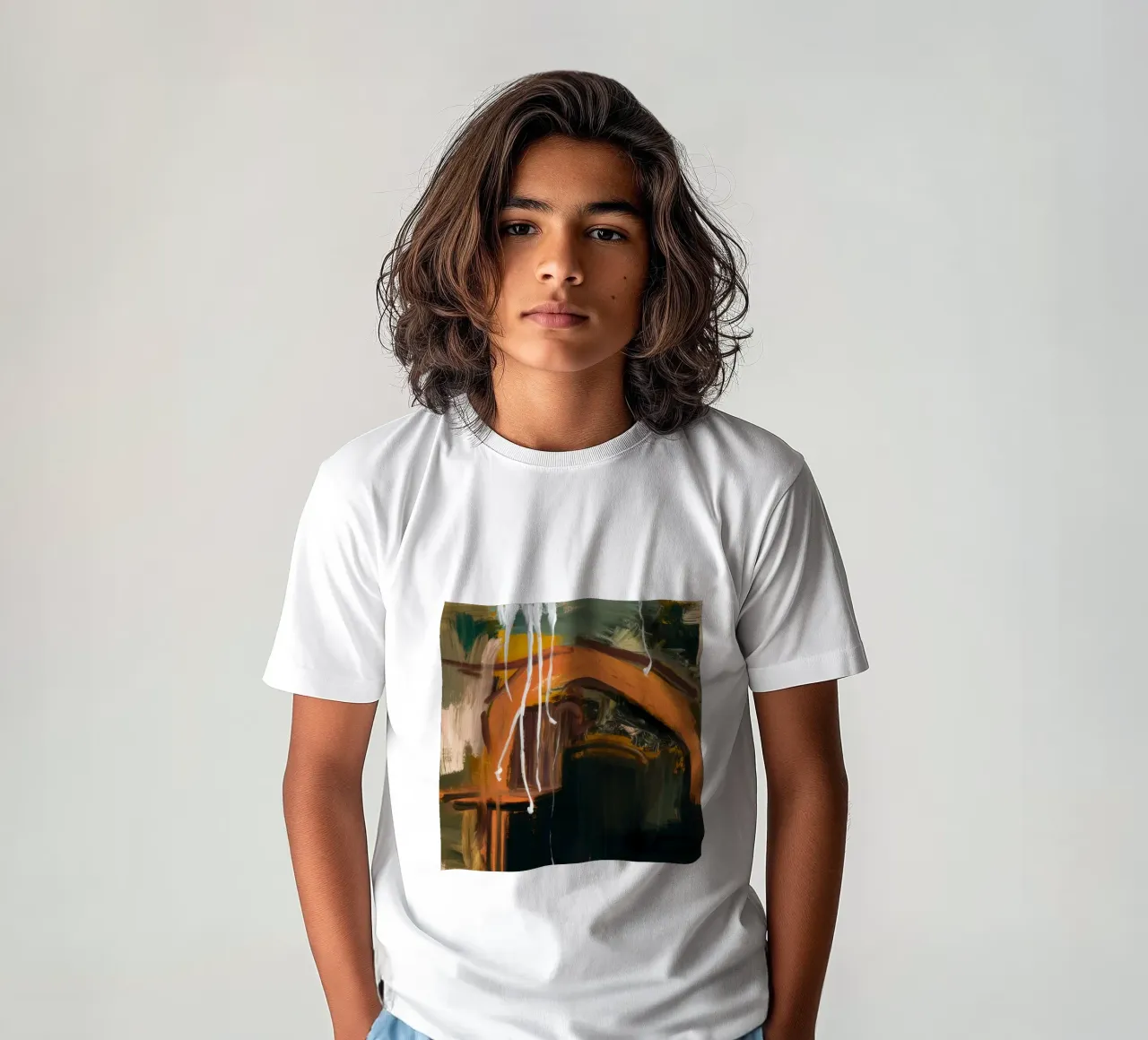 Sunset Curve Horizon kids t-shirt by Dream Spectrum